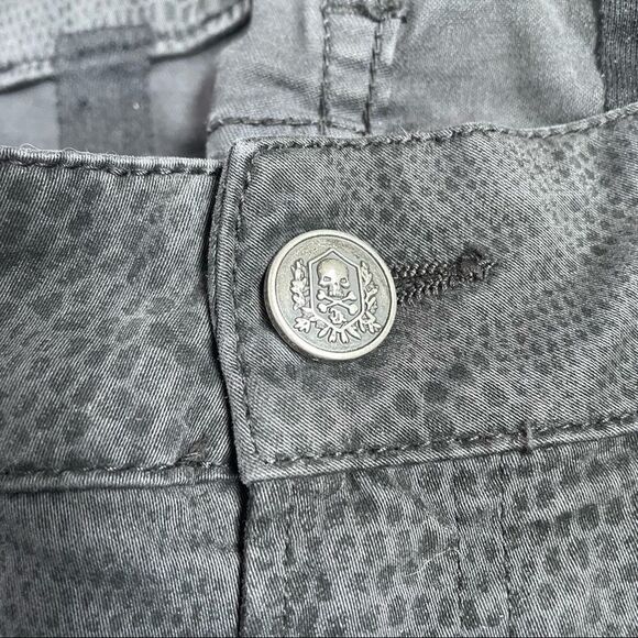 The Kooples Sports Snakeprint Skinny Ankle Jeans Sz 29 - Picture 9 of 14